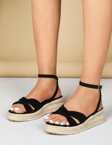 
						Sandale SHEIN, negru