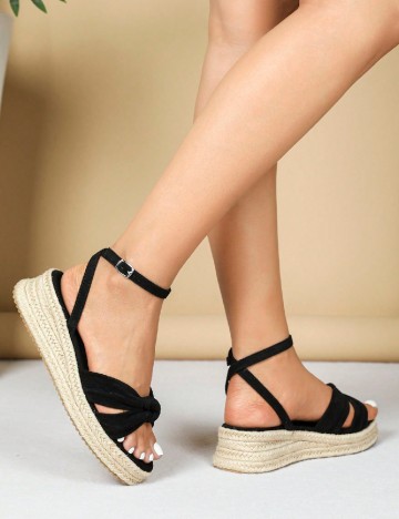 Sandale SHEIN, negru