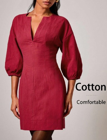 
						Rochie scurta SHEIN, rosu