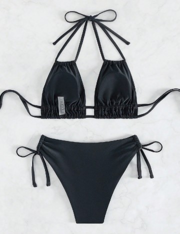 Costum de baie SHEIN, negru