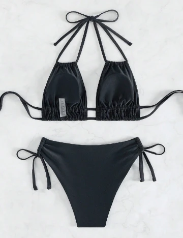 Costum de baie SHEIN, negru