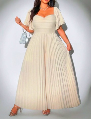 
						Salopeta SHEIN CURVE, crem