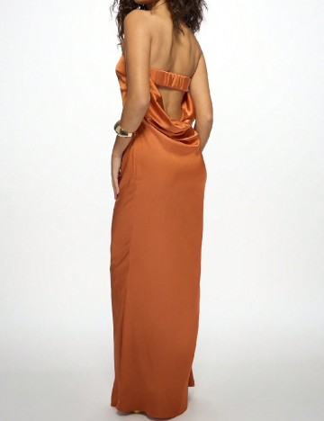 Rochie lunga Missguided, portocaliu