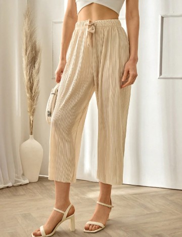 
						Pantaloni SHEIN, crem