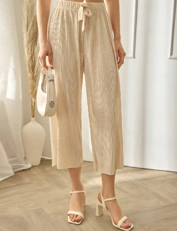 Pantaloni SHEIN, crem