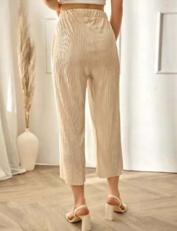 Pantaloni SHEIN, crem