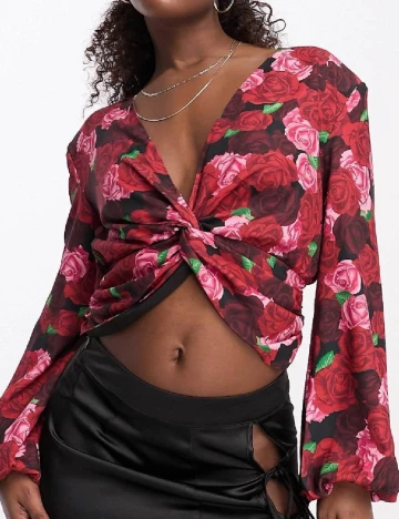 Top Urban Revivo, floral print
