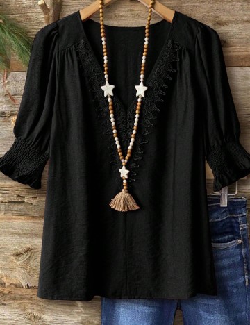 
						Bluza SHEIN CURVE, negru