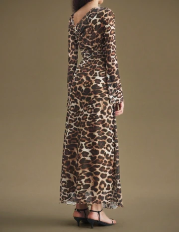 Rochie lunga SHEIN, animal print