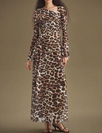 Rochie lunga SHEIN, animal print