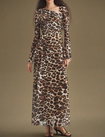 Rochie lunga SHEIN, animal print