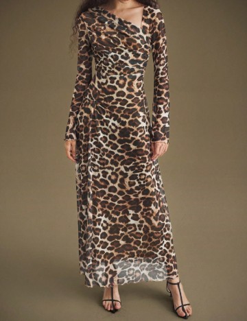 Rochie lunga SHEIN, animal print