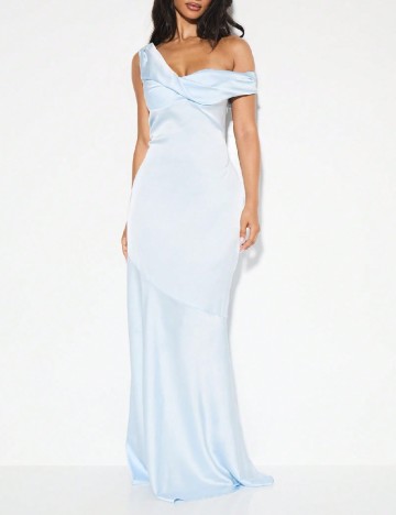 Rochie lunga KIZN, bleu
