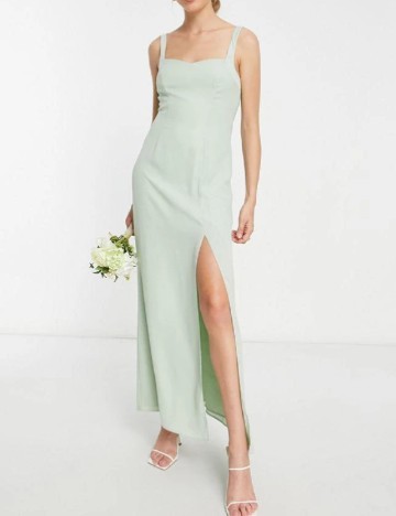 
						Rochie lunga ASOS, verde