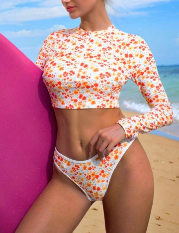 Costum de baie SHEIN, floral