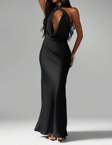 
						Rochie lunga Missguided, negru