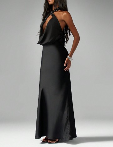 Rochie lunga Missguided, negru