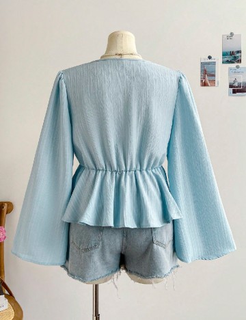 Bluza SHEIN CURVE, bleu