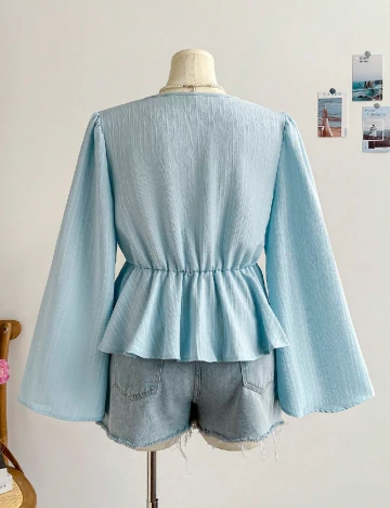 Bluza SHEIN CURVE, bleu