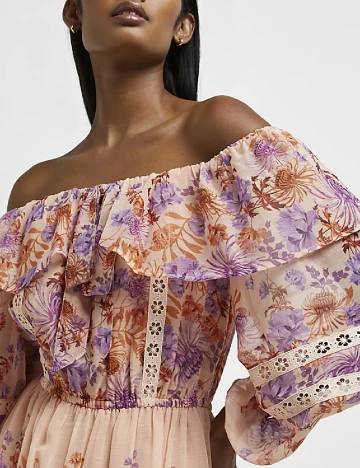 Rochie lunga River Island, mix culori