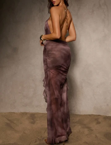 Rochie medie SHEIN, maro