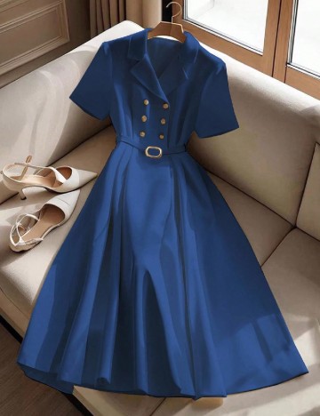 
						Rochie medie SHEIN, albastru