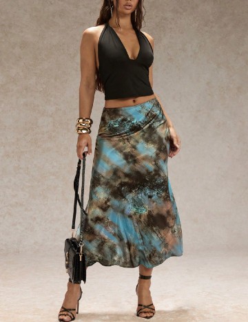 
						Fusta SHEIN, mix culori