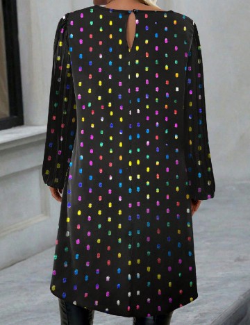 Rochie scurta SHEIN CURVE, negru