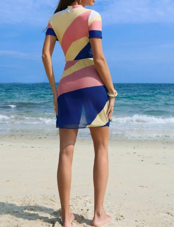 Costum de baie SHEIN, mix culori