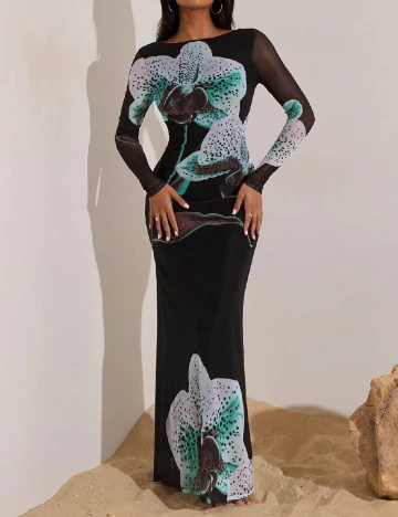 Rochie lunga SHEIN, negru