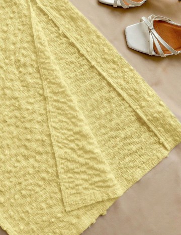 Rochie medie SHEIN, galben