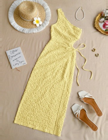 Rochie medie SHEIN, galben