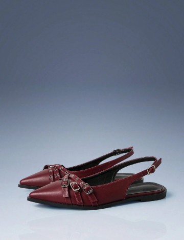 Pantofi Cuccoo, visiniu