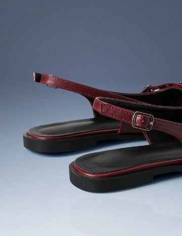 Pantofi Cuccoo, visiniu