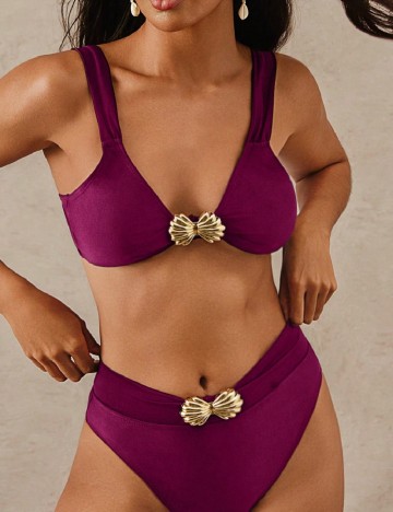 Costum de baie SHEIN, mov