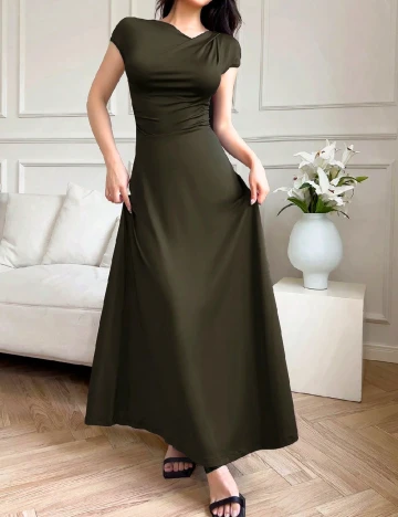 Rochie lunga SHEIN, verde