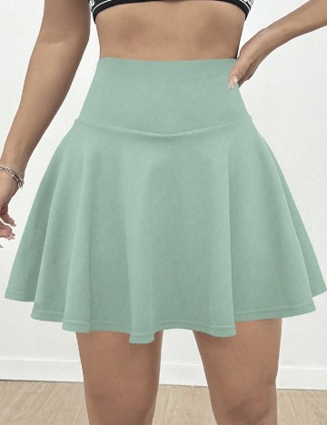 
						Fusta pantalon SHEIN, verde