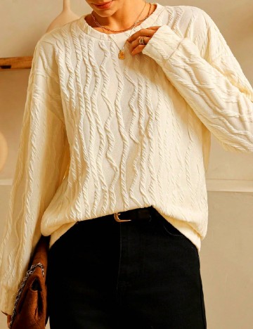 Bluza SHEIN, galben deschis