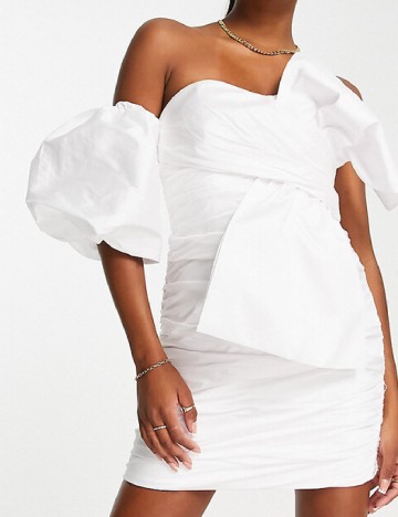 Rochie scurta Forever New, alb