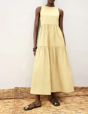 Rochie lunga SHEIN, galben