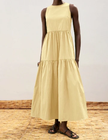 Rochie lunga SHEIN, galben