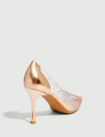 Pantofi Cuccoo, transparent/crem