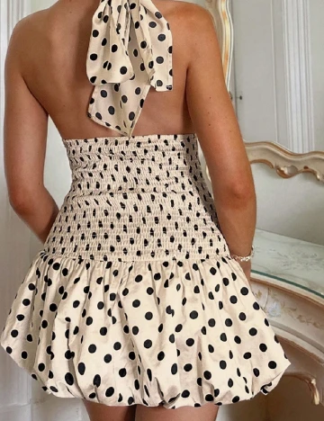 Salopeta SHEIN, crem