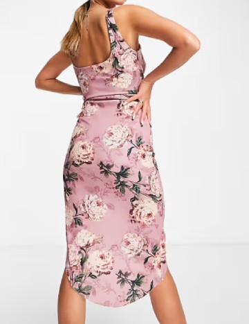 Rochie medie ASOS, roz