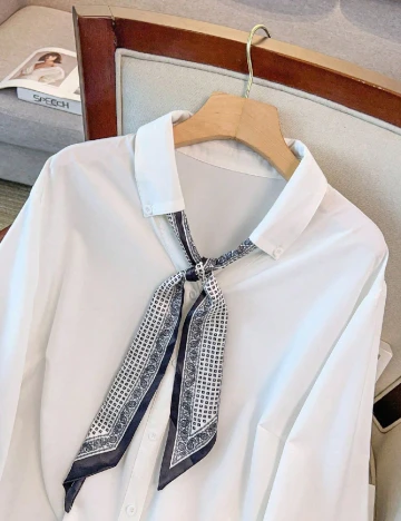 Camasa SHEIN CURVE, alb