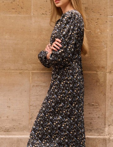 Rochie medie SHEIN, floral print