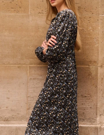 Rochie medie SHEIN, floral print