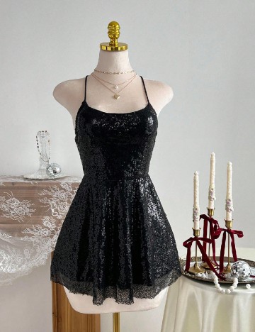 
						Rochie scurta SHEIN, negru