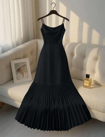 Rochie lunga SHEIN, negru