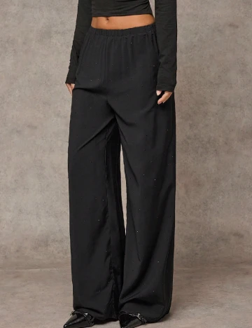 Pantaloni SHEIN, negru